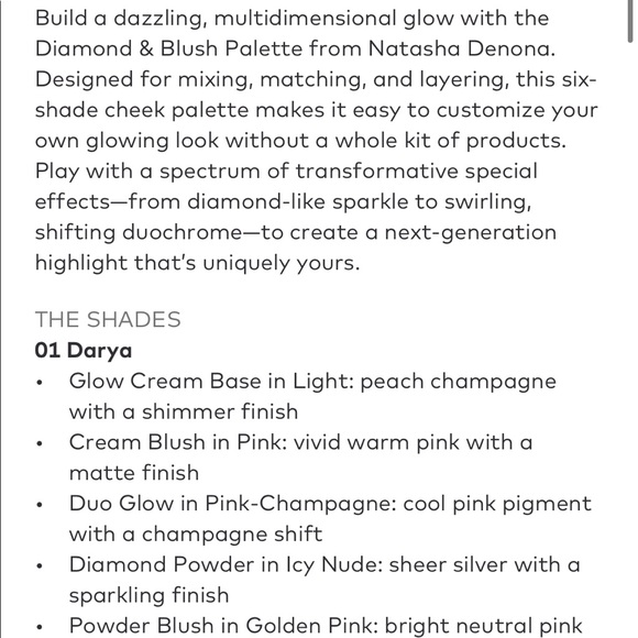 Diamond & Blush Palette Natasha Denona - Picture 7 of 7